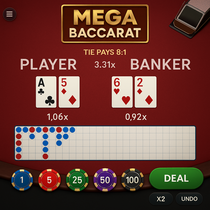 FastSlots - Mega Baccarat Live Game